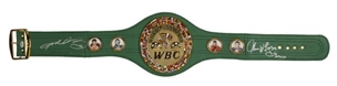 Sugar Ray Leonard Signed WBC Belt
